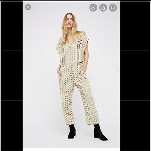 Free People Patch Up Jumpsuit